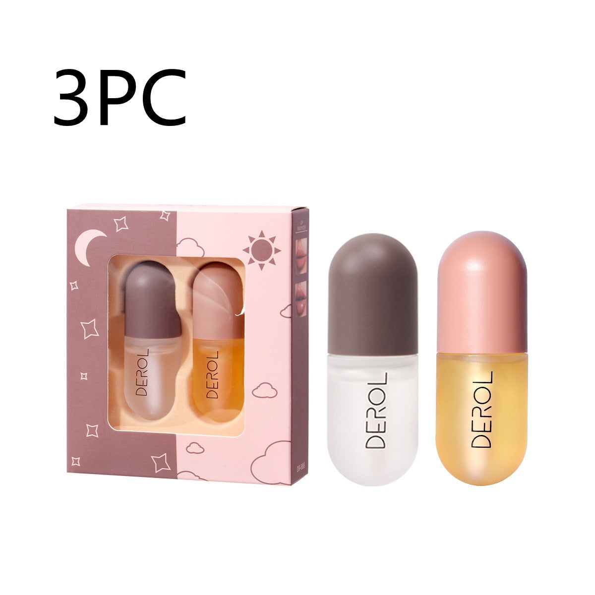 Volumen Lippenöl Lip Plumper | Pflegendes Day - Night Lip Care Gloss