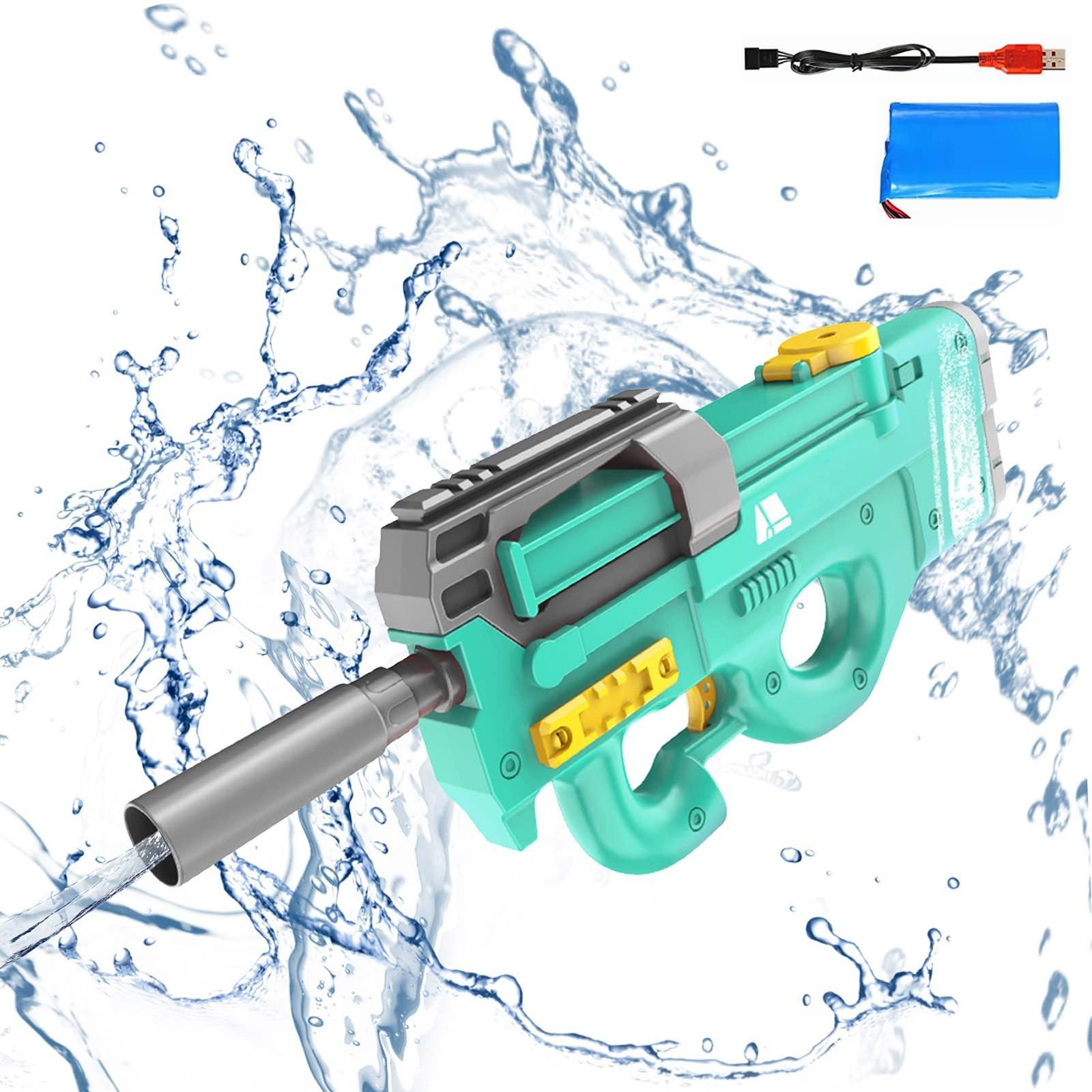 Electric Water Gun P90 | Large Capacity Outdoor Fun
