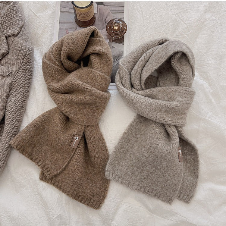 Women's Scarf Soft Warm Plain Elegant Autumn Winter Fashion Accessory
