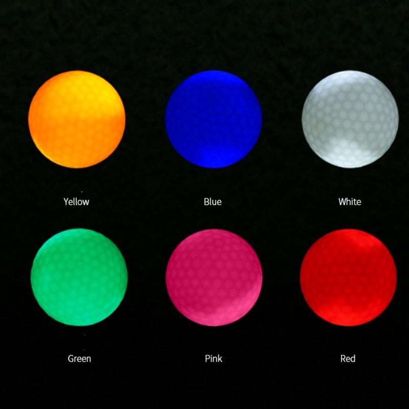 LED Golf Balls Luminous | Reusable Night Golf Balls for Training & Fun
