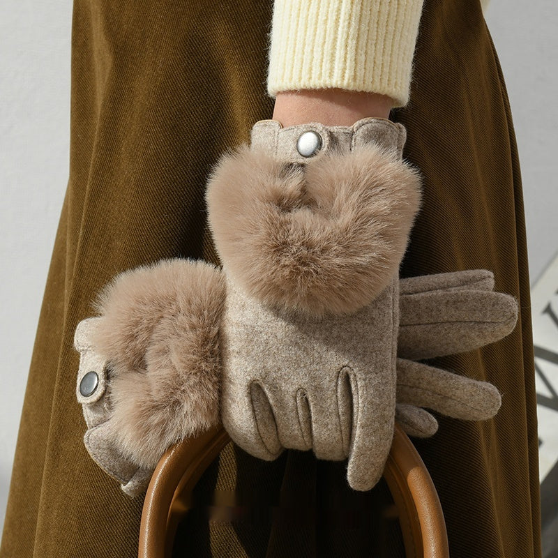 Damen Cashmere Winterhandschuhe – Luxuriös Weich & Warm
