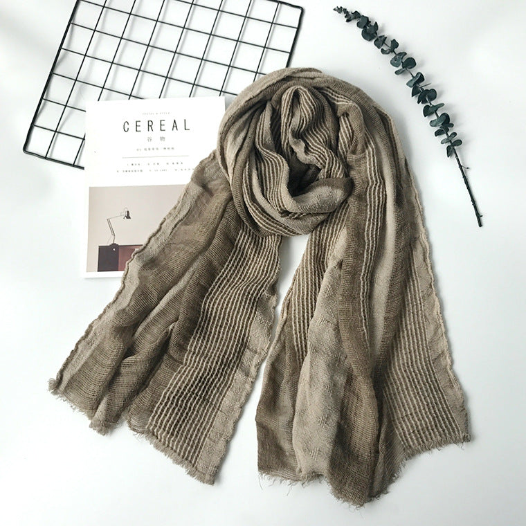 Men's scarf thin cashmere-like lightweight elegant modern style