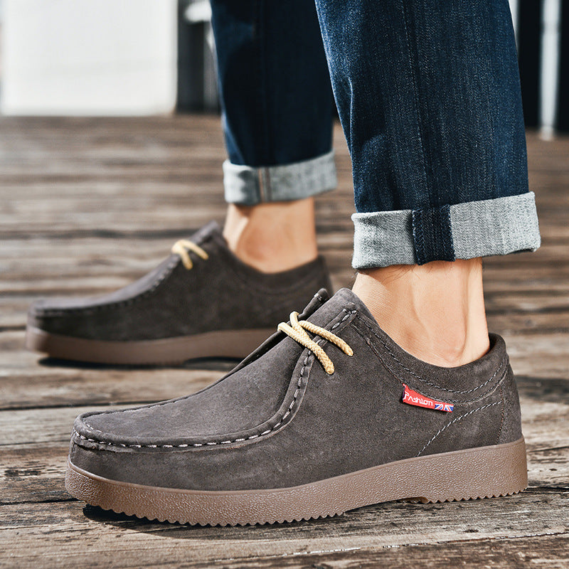 Herren Wildleder Sneaker | British Style Outdoor Schuhe Elegant