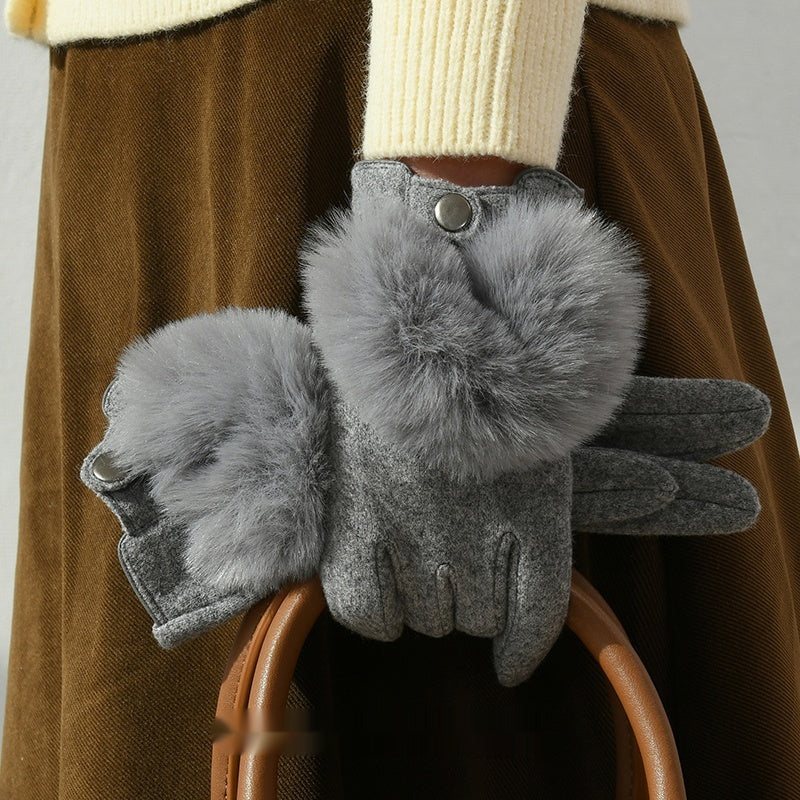 Damen Cashmere Winterhandschuhe – Luxuriös Weich & Warm