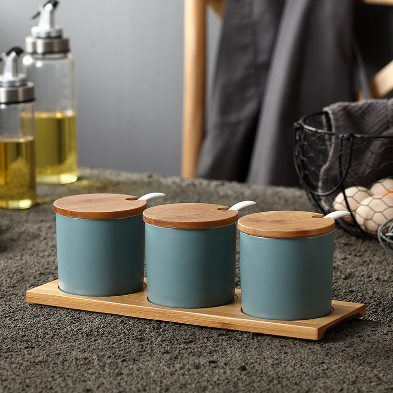 Premium Spice Jar Set – Salt and Spice Container Kitchen