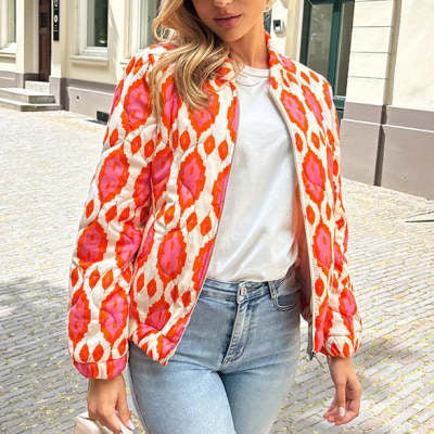 Damen Leopard Cardigan Mantel – Trendiger Animal Print Look