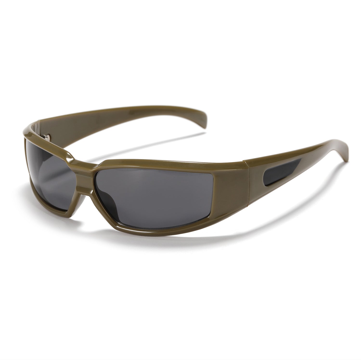 Ovale Sonnenbrille Unisex – Y2K Retro Punk UV400 Brille