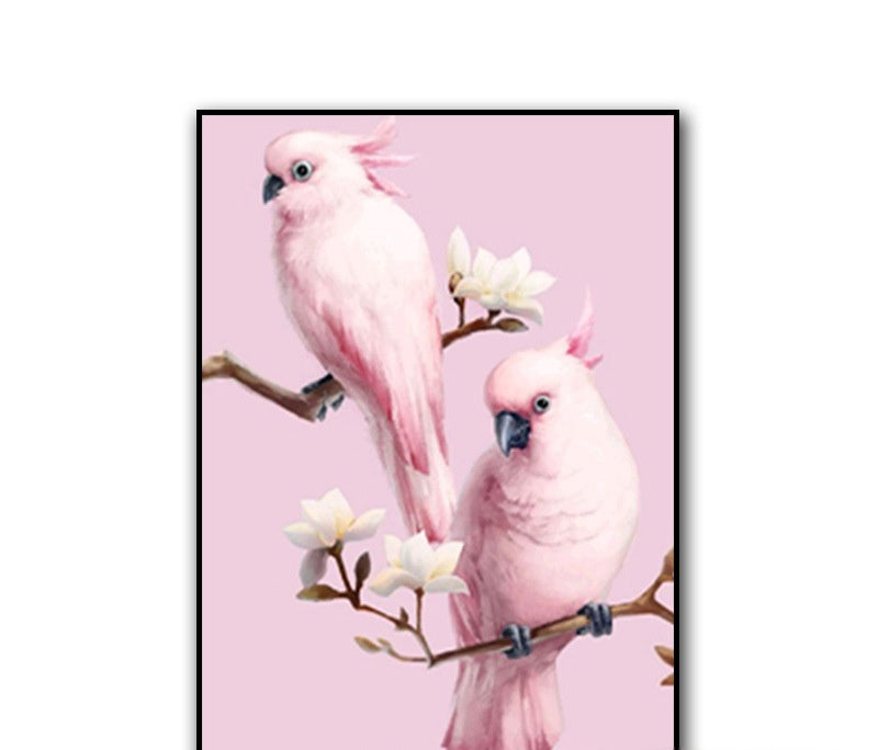 Parrot Diamond Painting Round | Buy DIY Wall Art Creatively