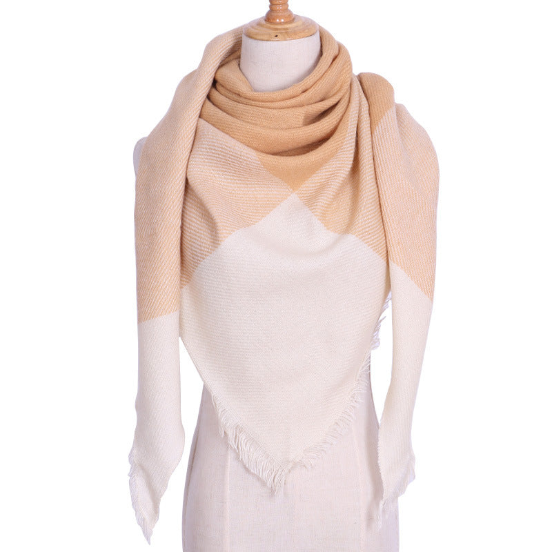 Damen Dreiecksschal Elegant | Herbst Winter Schal Stola