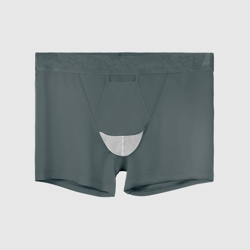 Men's Ice Silk Boxer Briefs | Cooling Breathable Comfort