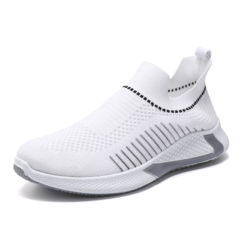 Herren Sock Sneaker Mesh Slip-On Leicht Sport Schuhe