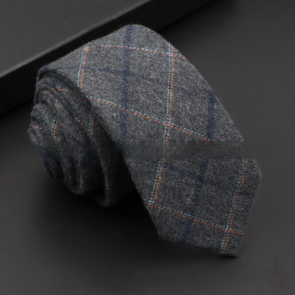 Men's Tie Artificial Wool Korean Casual Modern Elegant