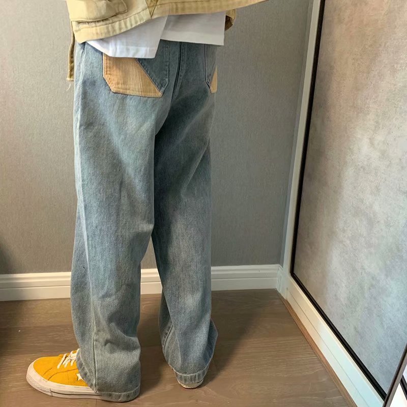 Men's Loose Fit Jeans Plus Size – Straight Leg Denim Pants