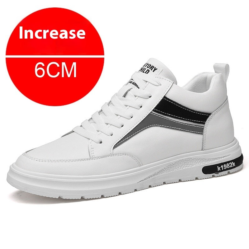 Men's Height-Increasing Sneakers | Invisible 8CM Lift Casual Shoes