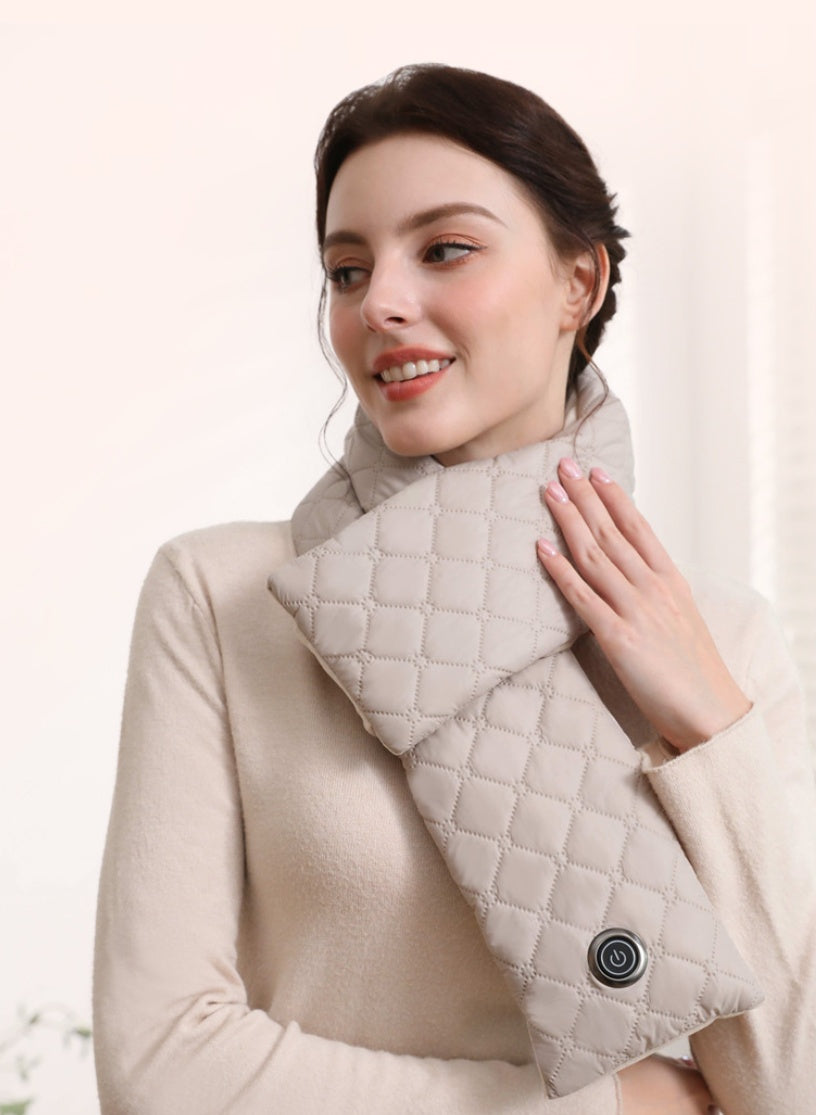 USB Heizschal elektrisch warm 3 Stufen Winter Damen Herren