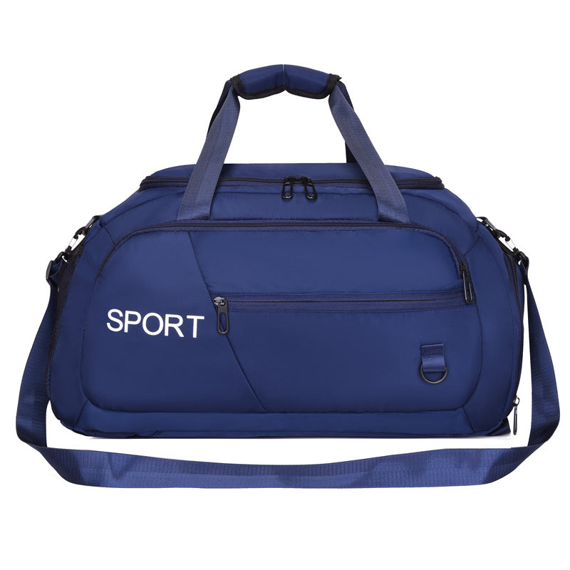 Waterproof Sports Travel Bag with Shoe Compartment – Fitness Shoulder Bag