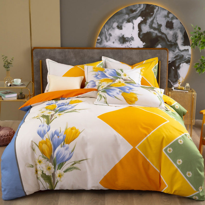 Winter Bedding Set Cotton Linen | warm soft breathable