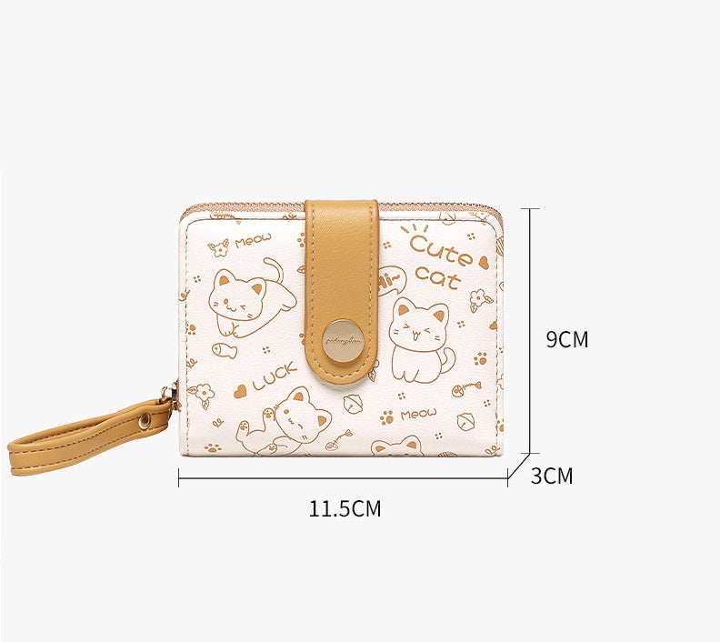Women's Wallet Bunny Motif | Cute & Compact Trendy