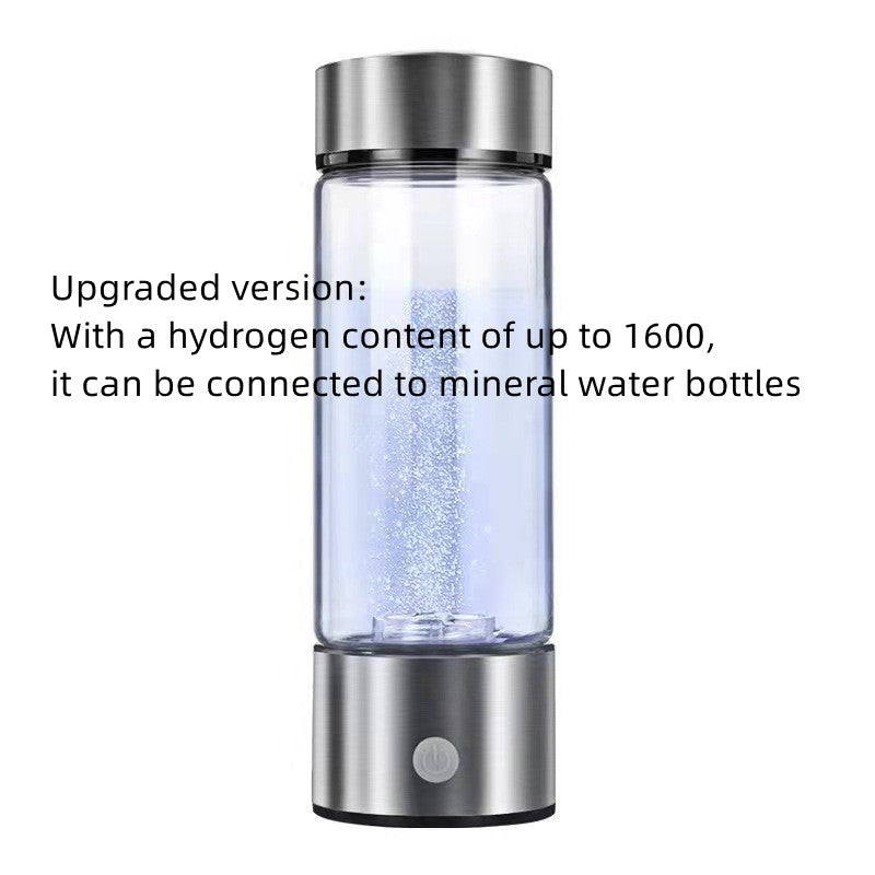 Portable Hydrogen Water Bottle – Ionized Smart Water Bottle