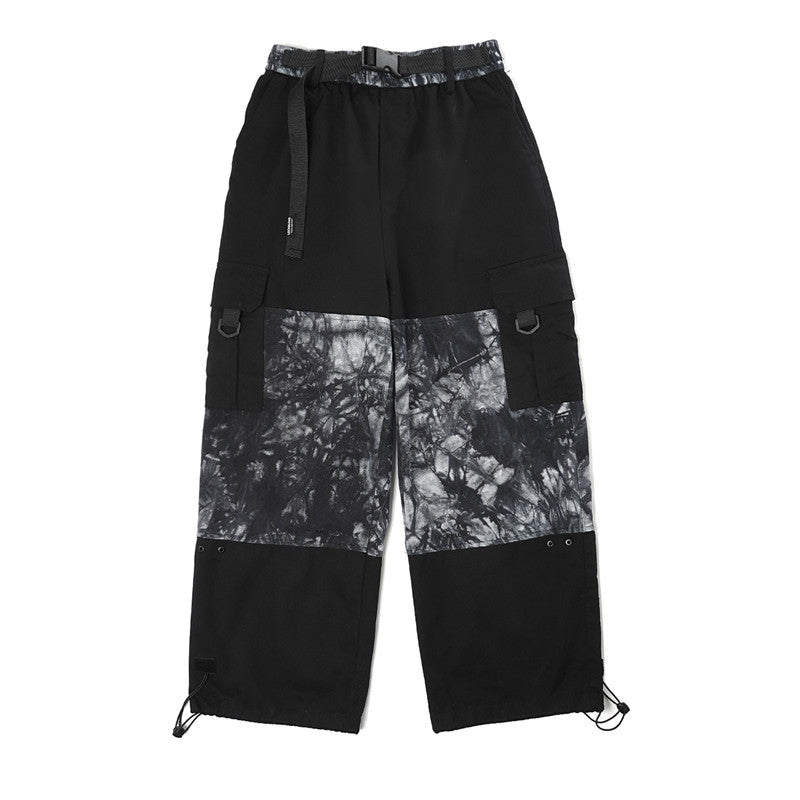Men's Tie-Dye Cargo Pants | Loose Fit | Streetwear Style