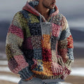 Men's 3D Print Loose Fit Hoodie – Plus Size Trend Sweatshirt
