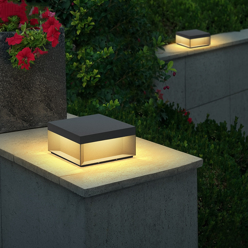 Wasserdichte Solar Gartenleuchte – LED Außenbeleuchtung für Rasen & Garten
