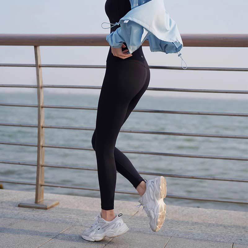 Women's High Waisted Tummy Control Leggings – Push-Up Sports Pants