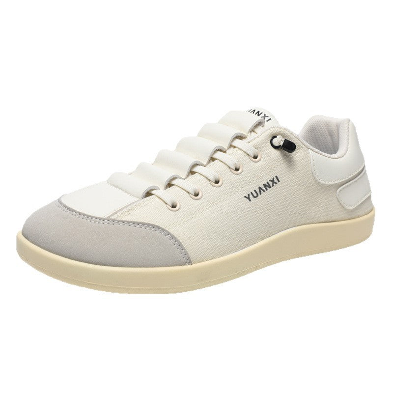 Men's Breathable Canvas Skate Sneakers – Lightweight Summer Casual Shoes