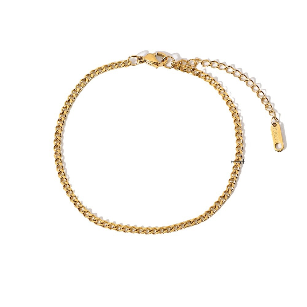 Elegant Stainless Steel Ankle Bracelet for Women – Stylish Anklet with a Modern Design