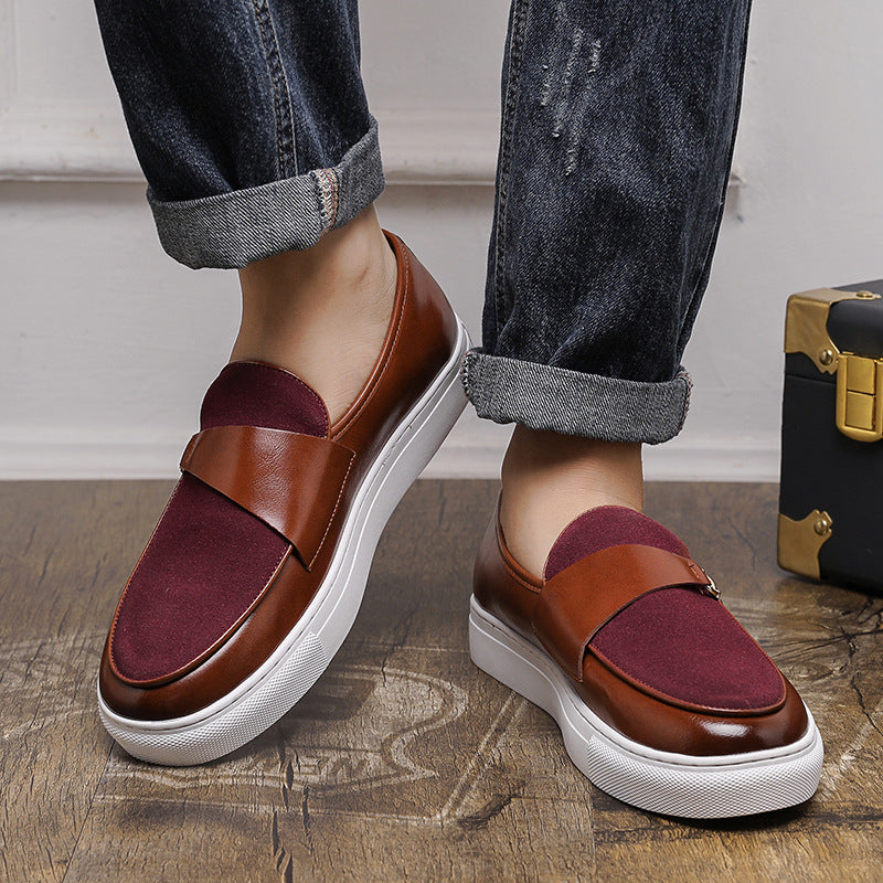 Men's Leather Slip-On | Business Casual Elegant Shoes