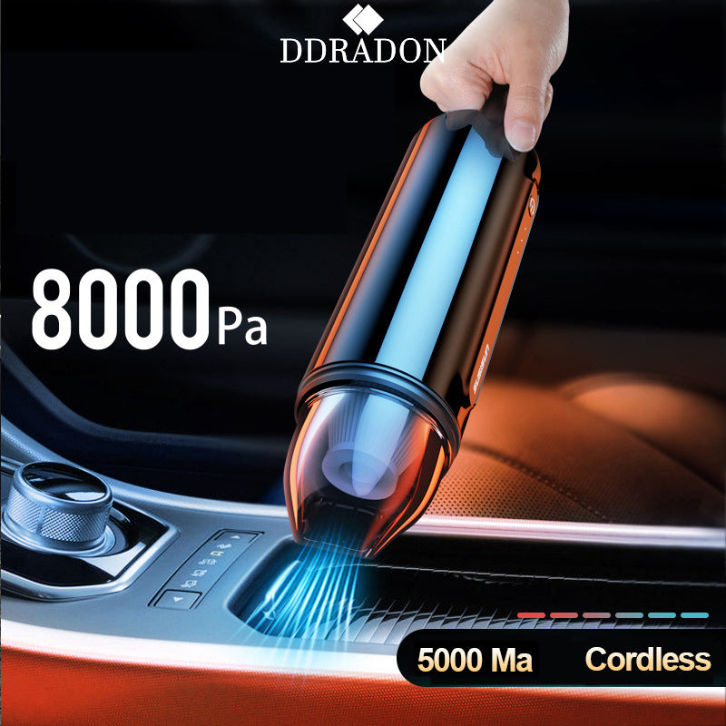 Cordless Car Vacuum Cleaner Rechargeable | Mini Handheld Vacuum Powerful & Portable