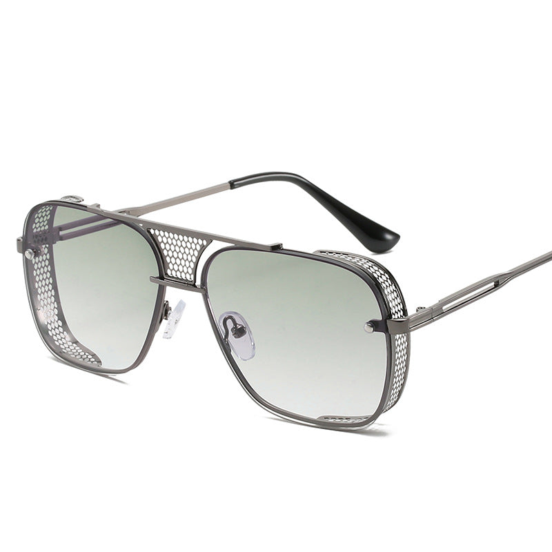 Steampunk Sonnenbrille Herren | Metall | Retro Statement Brille