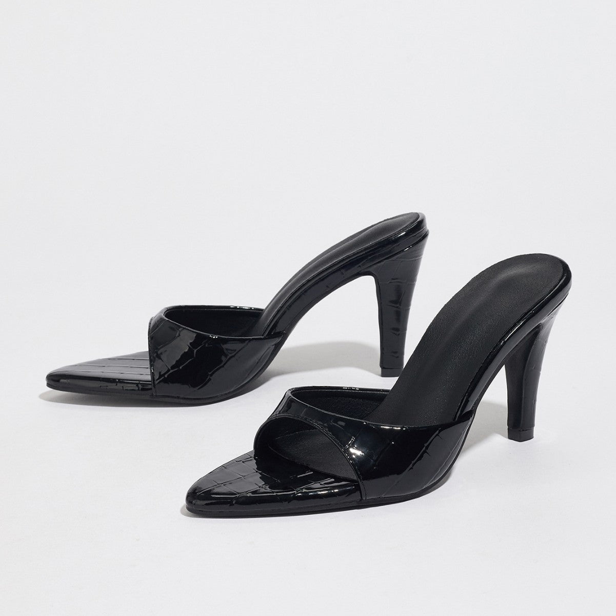 Women's Stiletto Pumps Black | Pointed Elegant High Heels