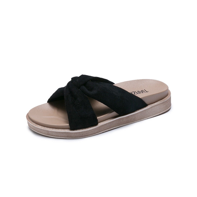 Women's Sandals Retro Style Summer Comfortable Trendy Hong Kong Look