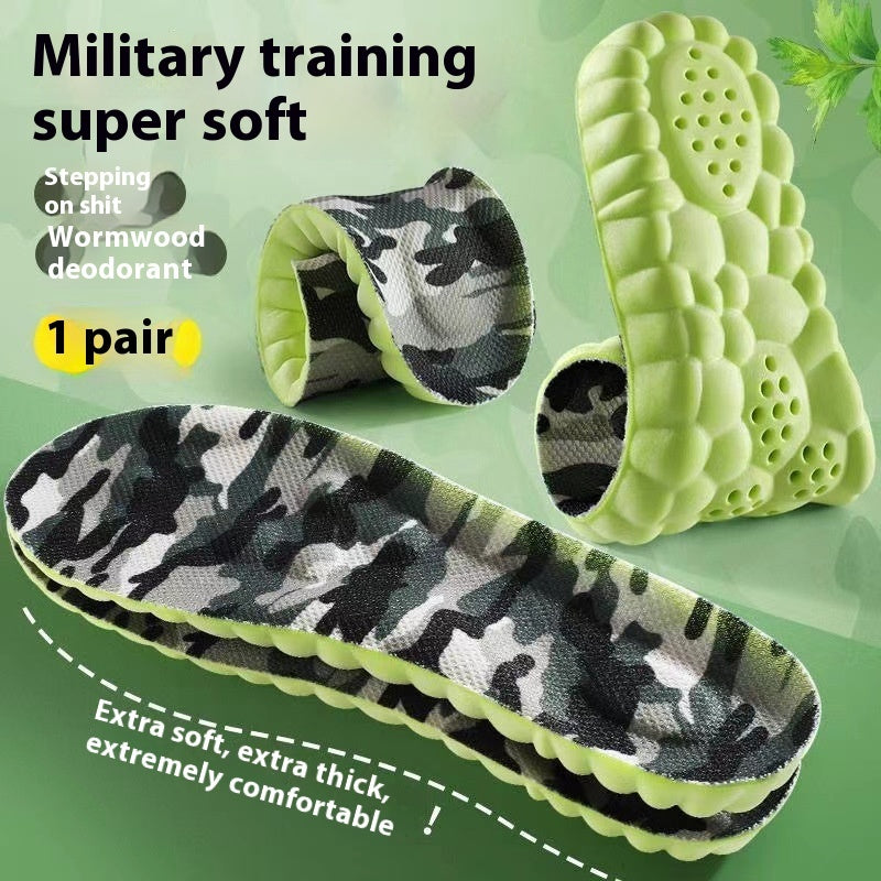 Sports Insoles | Shock Absorbing Arch Support Elastic Running