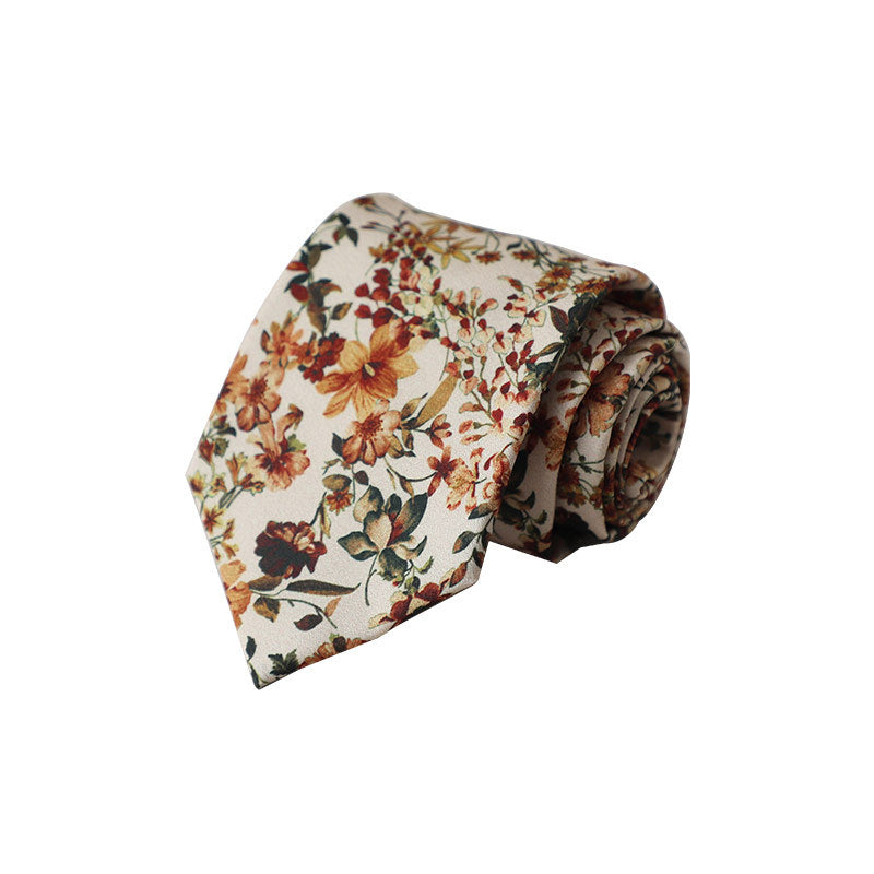 Men's Tie Retro Korean Light Modern Elegant Style