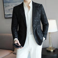 Men's Slim Fit Plain Blazer – Modern Spring Summer Blazer