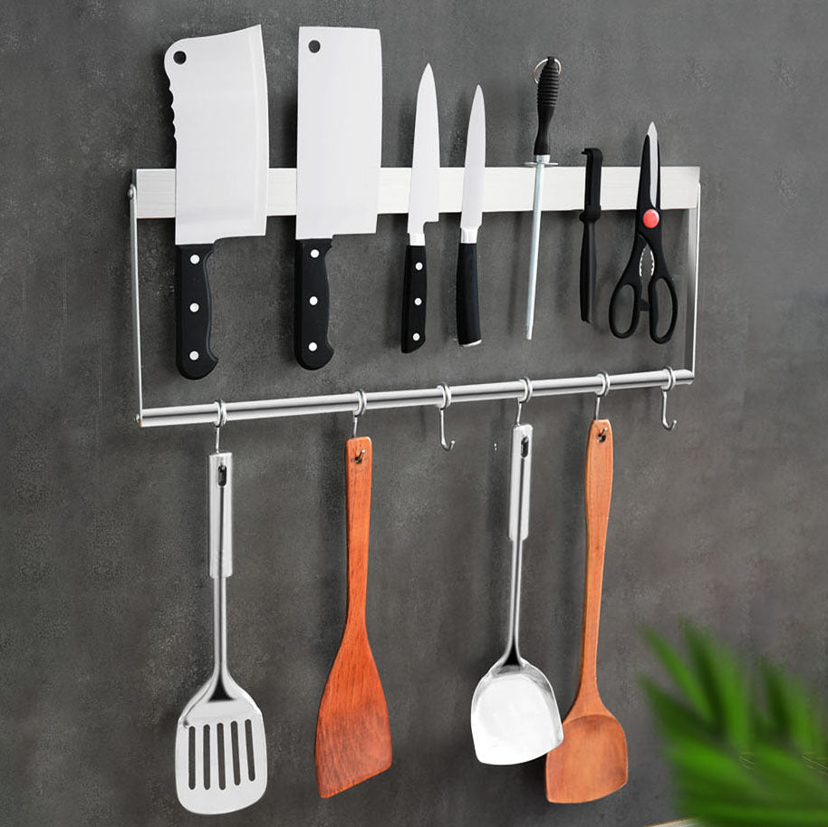 Magnetic knife strip | Knife holder wall kitchen stainless steel