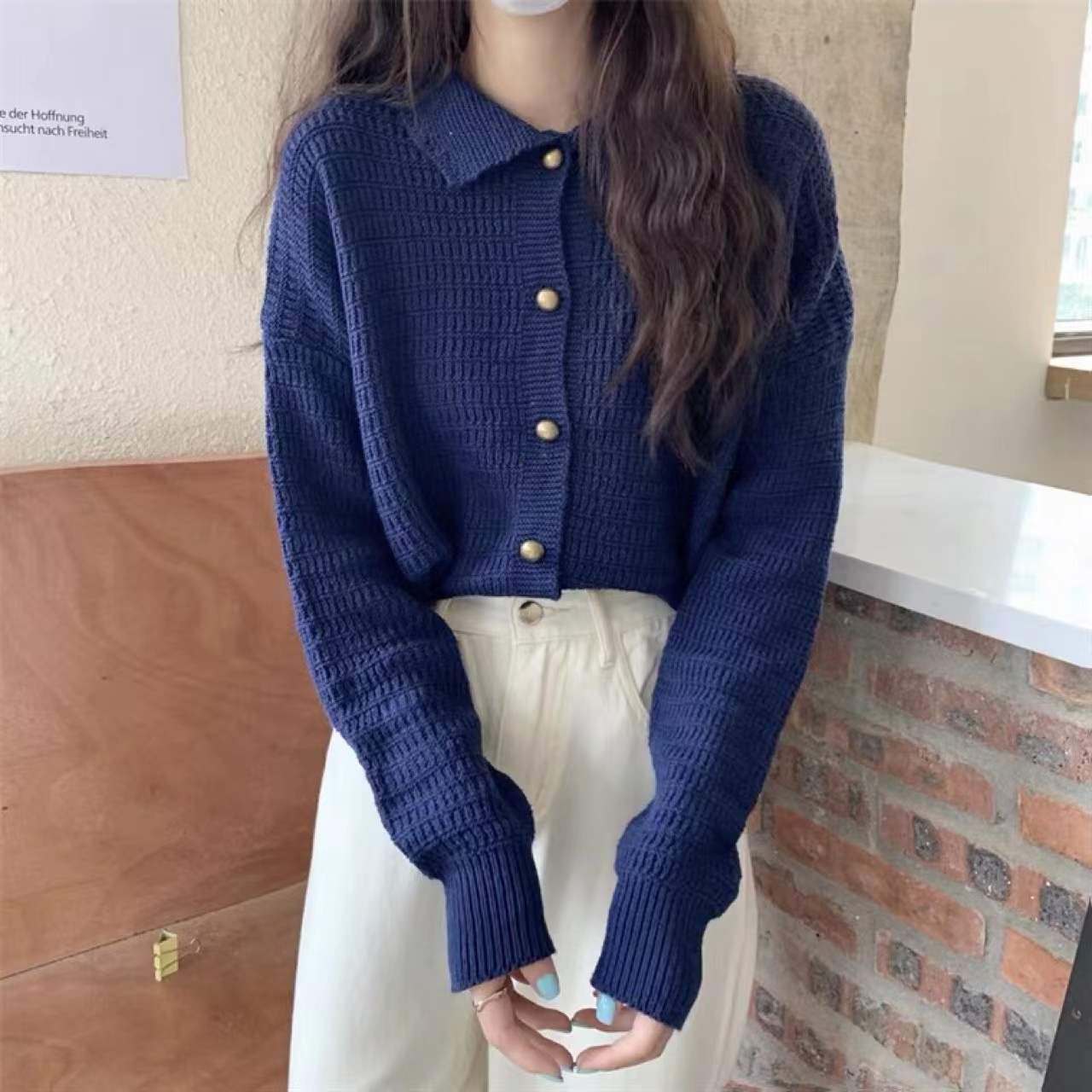 Retro Damen Strickcardigan | Elegante Vintage Strickjacke