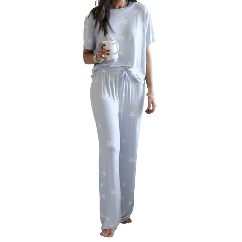 Women's 2-Piece Printed Pajama Set – Stylish, comfortable & modern