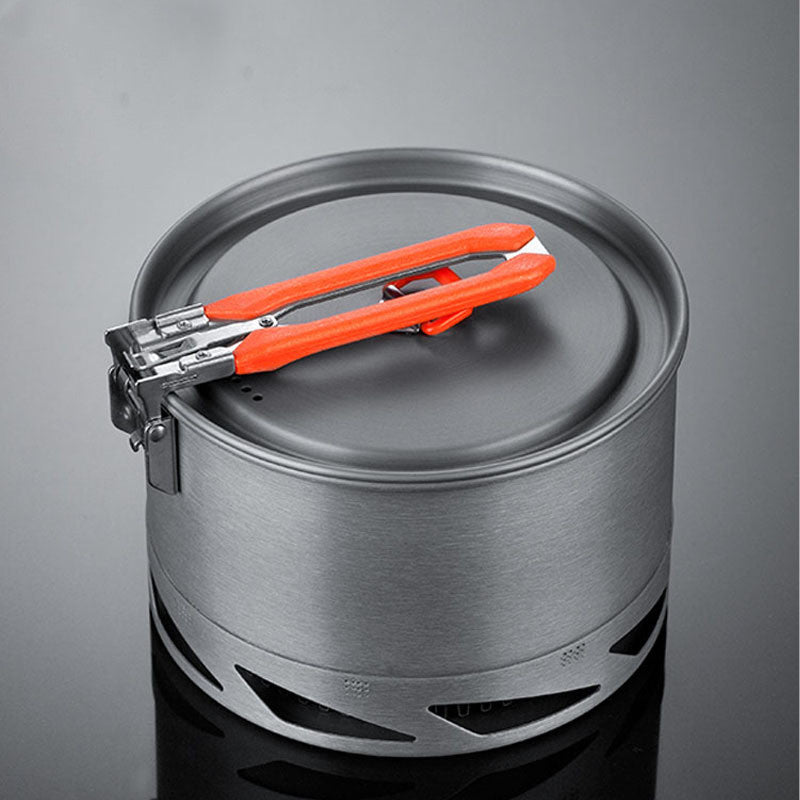 Camping Kochgeschirr Set | Outdoor Aluminium Picknick Wandern Küche