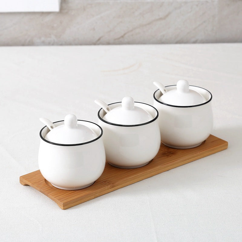 Premium Spice Jar Set – Salt and Spice Container Kitchen