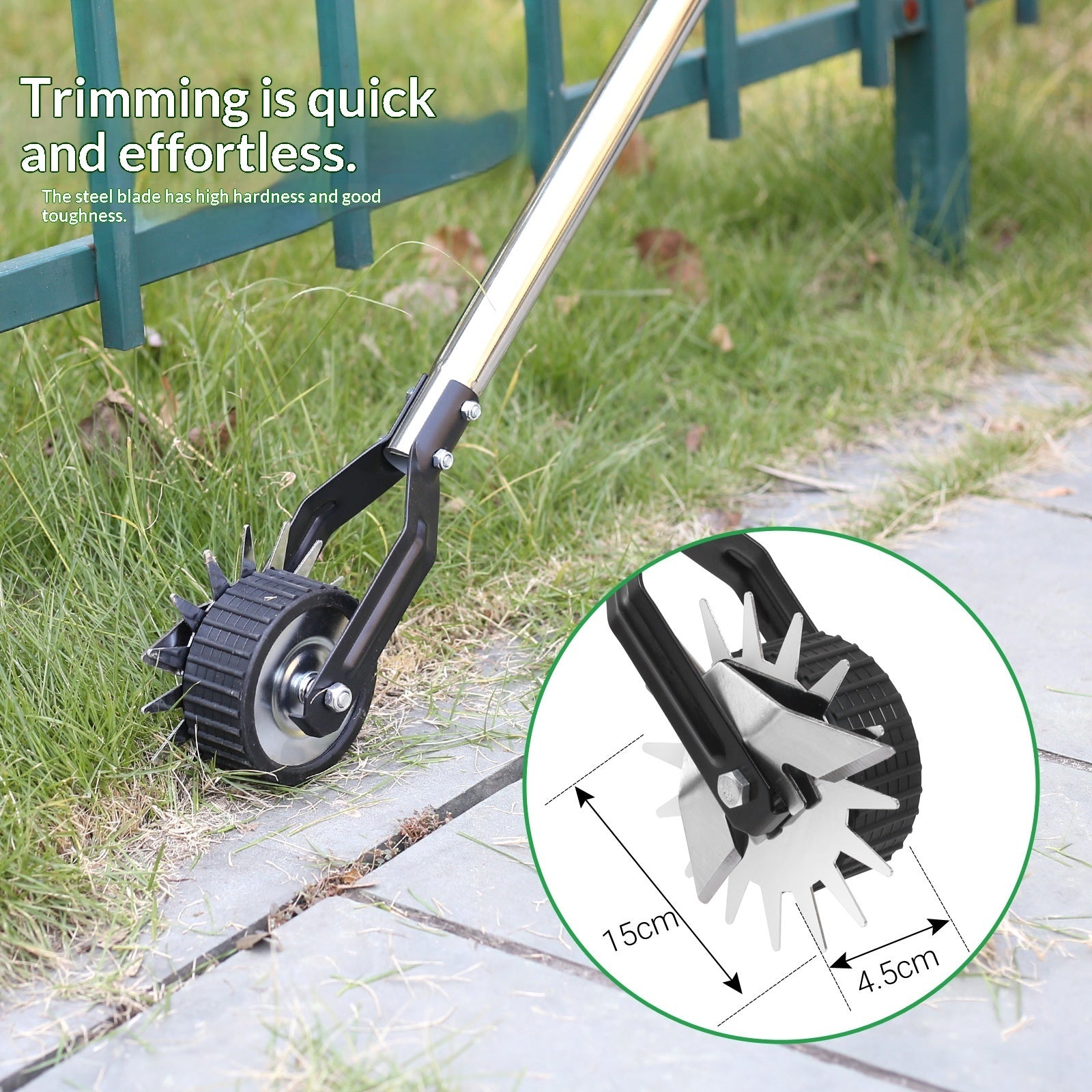 Unkrautentferner Gartenwerkzeug – Effizienter Rasen & Fugenreiniger