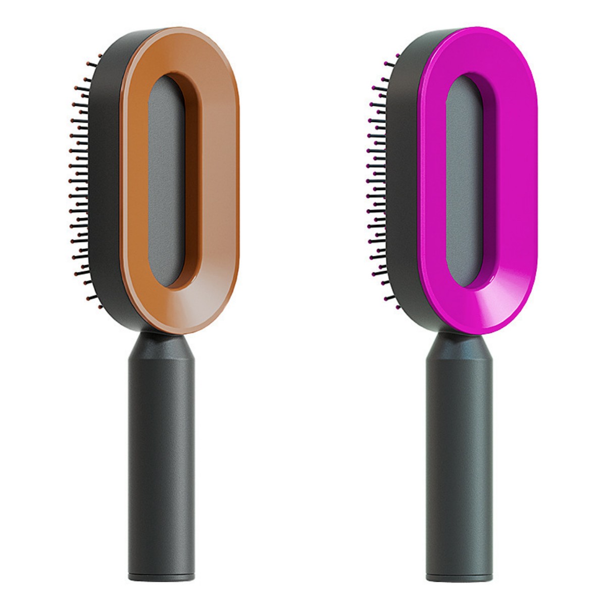 Selbstreinigende Haarbürste – Anti Statik Massagebürste für Frauen