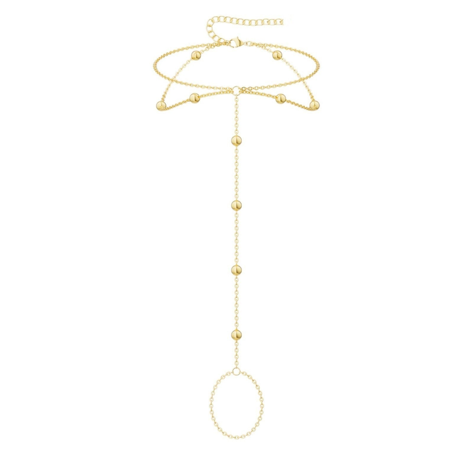 Elegant Ball Bead Anklet for Women - Stylish & Versatile