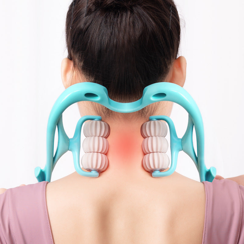 6-Roller Neck Massager – Multifunctional Massage Roller