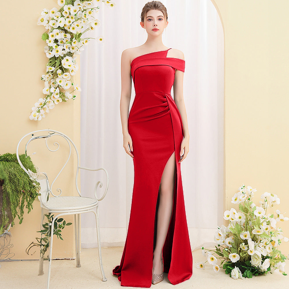 Mermaid Evening Dress Elegant Women | Luxury Fishtail Dress