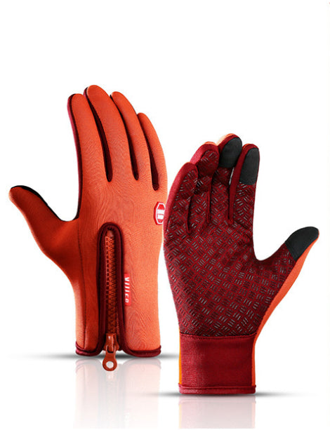 Winter Touchscreen Gloves Waterproof | Motorcycle & Outdoor Fleece Warm Non-slip