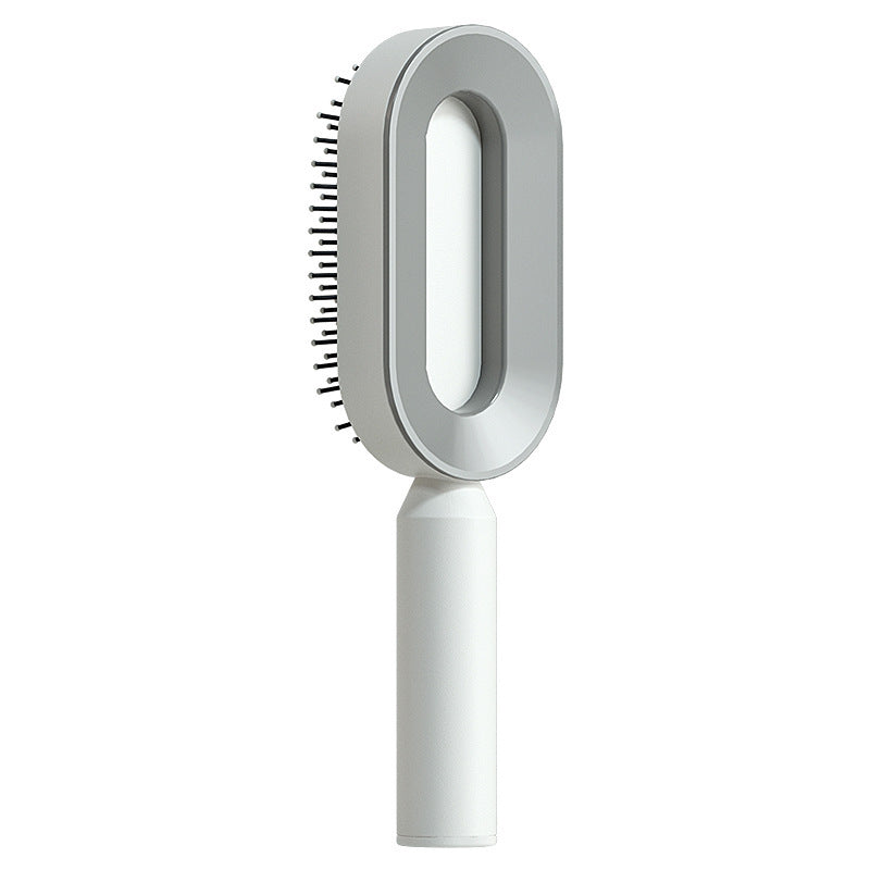 Self-Cleaning Hair Brush – Anti-Static Massage Brush for Women