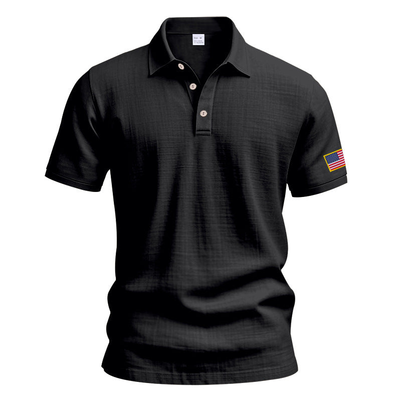 Men's Linen Shirt Short Sleeve | Lightweight Airy Summer Shirt